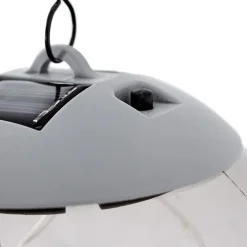 Suspension Pollenca Led Fumee, Noir, 20 Lumieres
