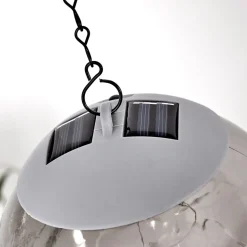 Suspension Pollenca Led Fumee, Noir, 20 Lumieres