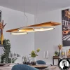 Suspension Pompu Led Ecru, Blanc, 1 Lumiere