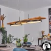 Suspension Pompu Led Ecru, Noir, 1 Lumiere