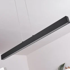 Suspension Poroporo Led Noir, 1 Lumiere