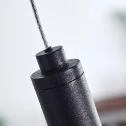 Suspension Porquera Led Noir, 11 Lumieres