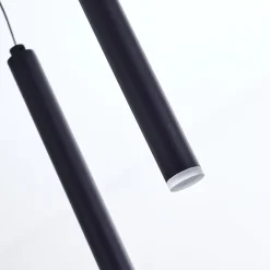 Suspension Porquera Led Noir, 11 Lumieres
