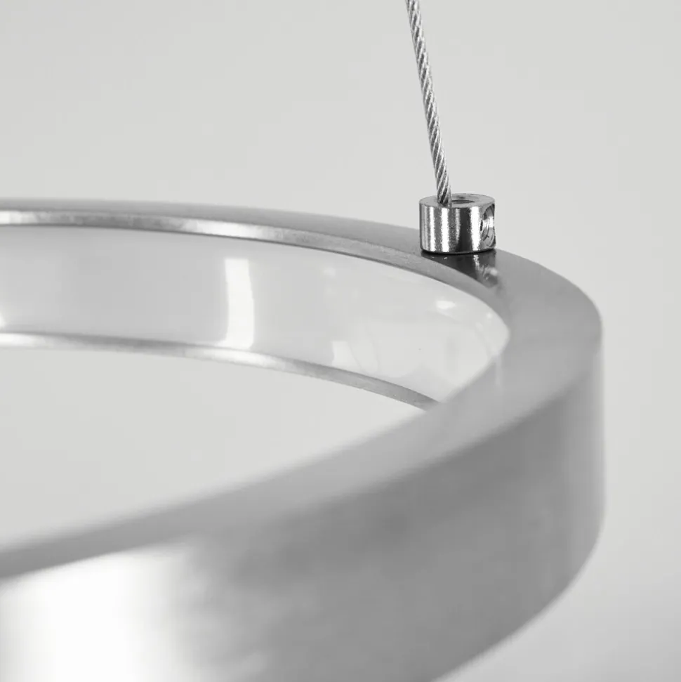 Suspension Preci Led Nickel Mat, 1 Lumiere