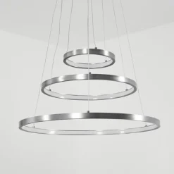 Suspension Preci Led Nickel Mat, 1 Lumiere