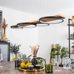 Suspension Rodekro Led Noir, 1 Lumiere