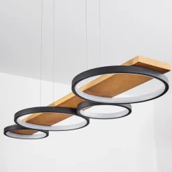 Suspension Rodekro Led Noir, 1 Lumiere