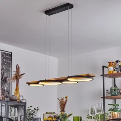 Suspension Rodekro Led Noir, 1 Lumiere