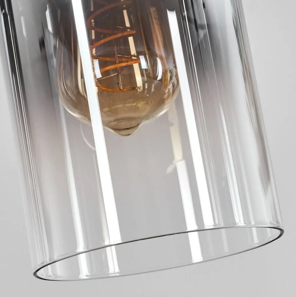Suspension Sambour Noir, 4 Lumieres