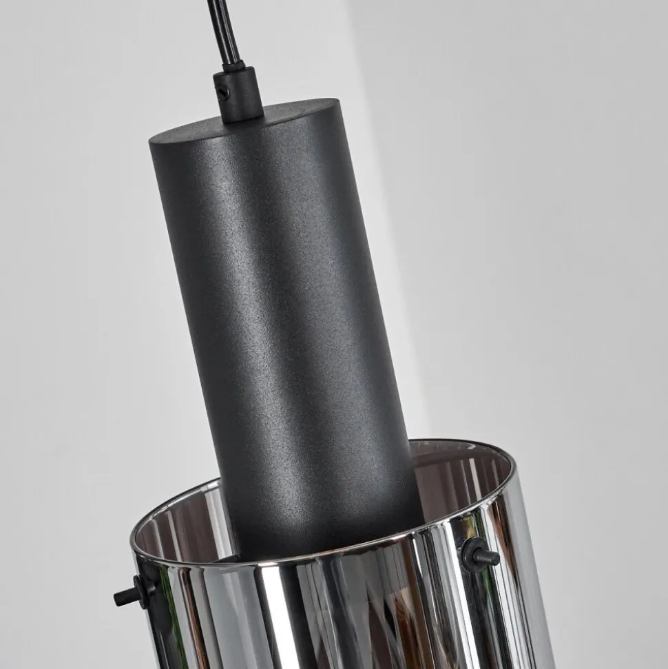 Suspension Sambour Noir, 4 Lumieres