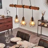 Suspension Seegaard Brun, 3 Lumieres
