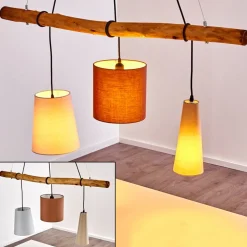 Suspension Seegaard Noir, 3 Lumieres