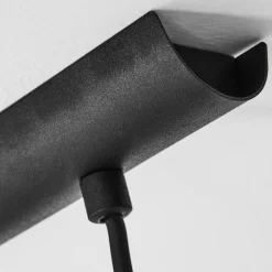 Suspension Sernf Noir, 3 Lumieres