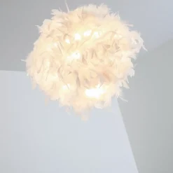Suspension Skaulo Blanc, 1 Lumiere