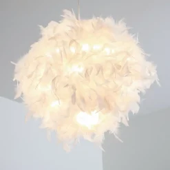 Suspension Skaulo Blanc, 1 Lumiere