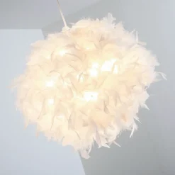 Suspension Skaulo Blanc, 1 Lumiere