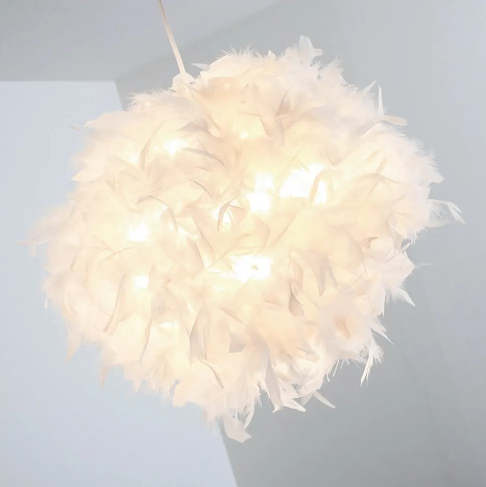 Suspension Skaulo Blanc, 1 Lumiere