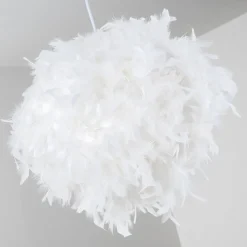 Suspension Skaulo Blanc, 1 Lumiere