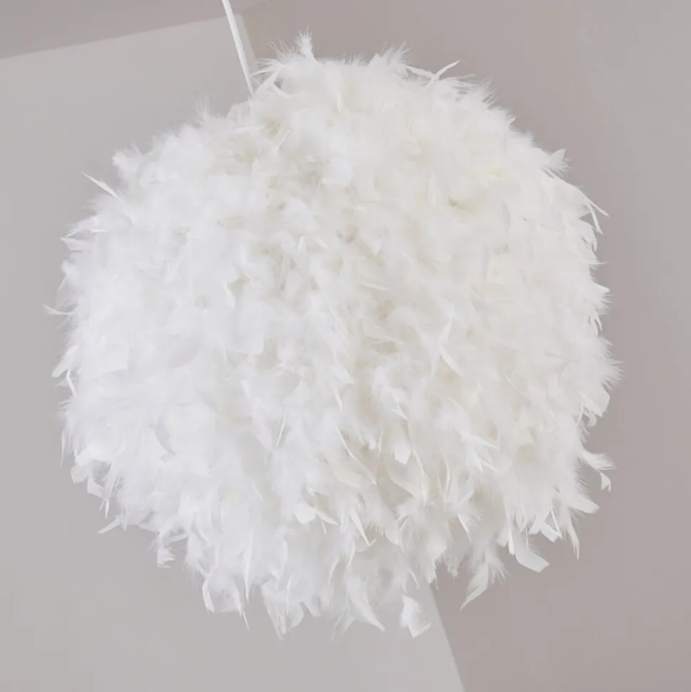 Suspension Skaulo Blanc, 1 Lumiere