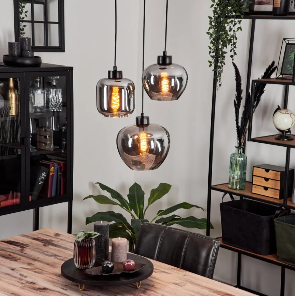 Suspension Talok Fume, 3 Lumieres