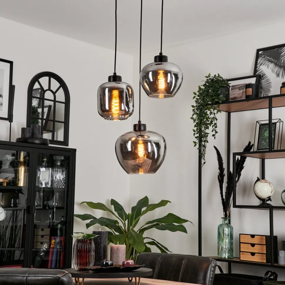 Suspension Talok Fume, 3 Lumieres