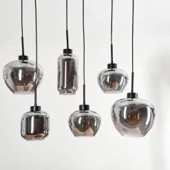 Suspension Talok Fume, 6 Lumieres