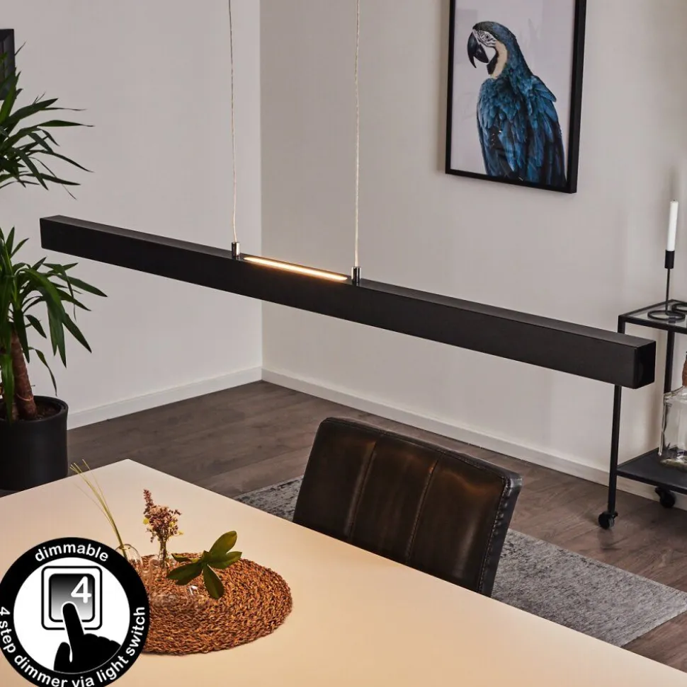 Suspension Tumbila Led Noir, 1 Lumiere