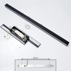 Suspension Tumbila Led Noir, 1 Lumiere
