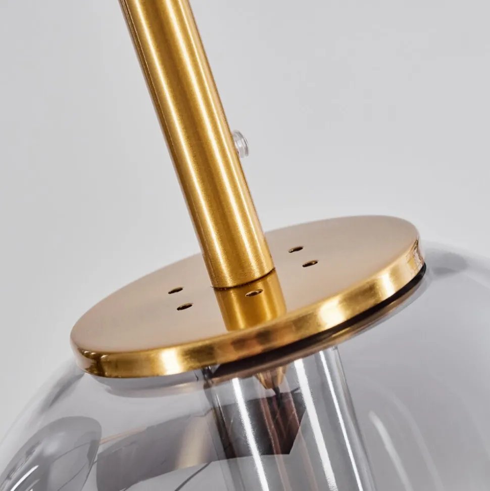 Suspension Verbania Laiton, 8 Lumieres