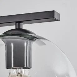 Suspension Verre 20 Cm Koyoto Clair, 5 Lumieres