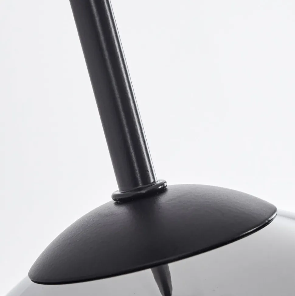 Suspension Verre 15 Cm Koyoto Chrome, Fume, 3 Lumieres