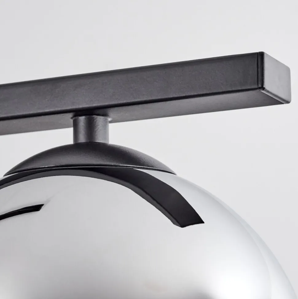 Suspension Verre 15 Cm Koyoto Fume, 5 Lumieres