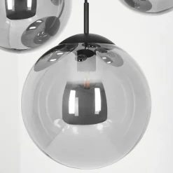 Suspension Voluntad Noir, 5 Lumieres