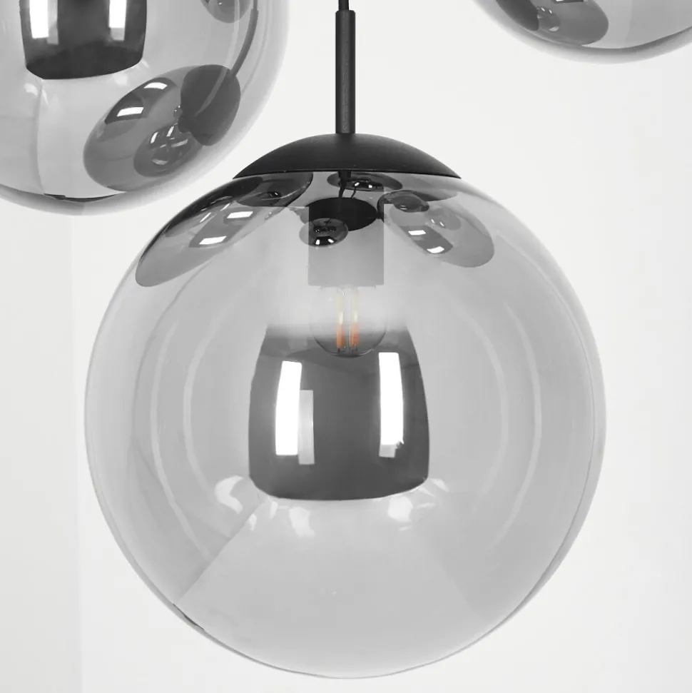 Suspension Voluntad Noir, 5 Lumieres