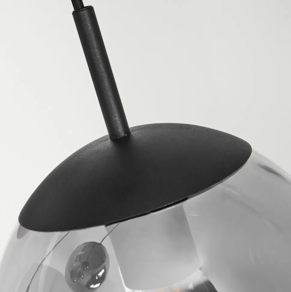 Suspension Voluntad Noir, 5 Lumieres
