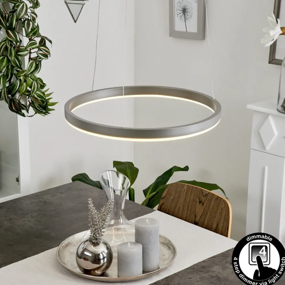 Suspensionbarril Led Aluminium, 1 Lumiere
