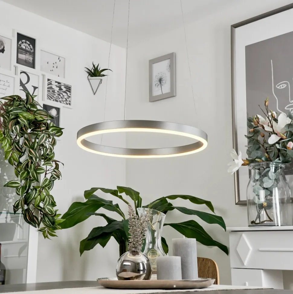 Suspensionbarril Led Aluminium, 1 Lumiere