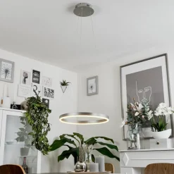 Suspensionbarril Led Aluminium, 1 Lumiere