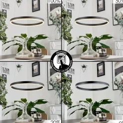 Suspensionbarril Led Noir, 1 Lumiere