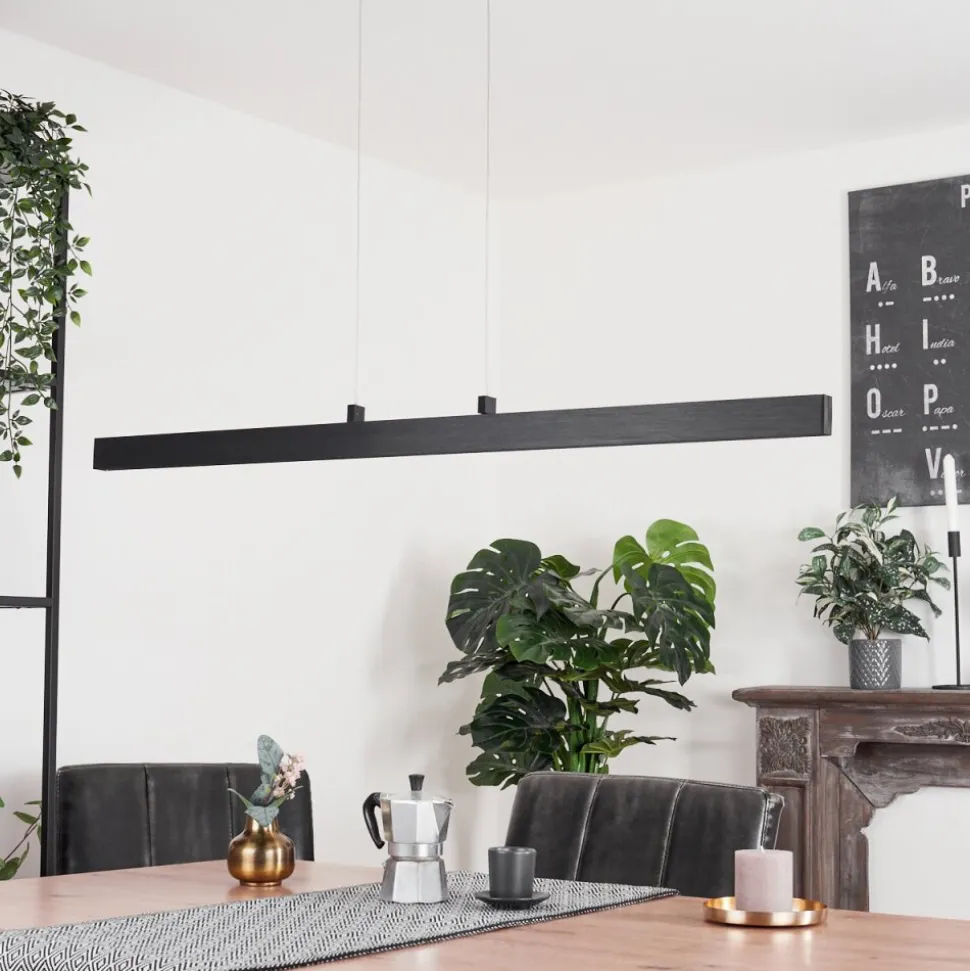 Suspensionbattenheim Led Anthracite, 1 Lumiere