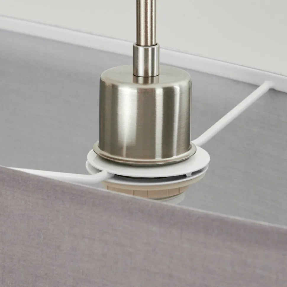 Suspensiondomnom Nickel Mat, 2 Lumieres