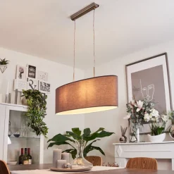 Suspensiondomnom Nickel Mat, 2 Lumieres