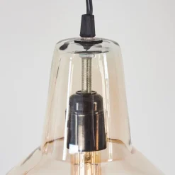 Suspensiondonzhausen Argent Oxyde, 3 Lumieres