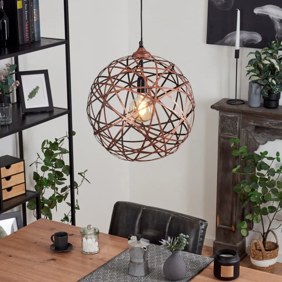 Suspensionkefikon Cuivre, 1 Lumiere