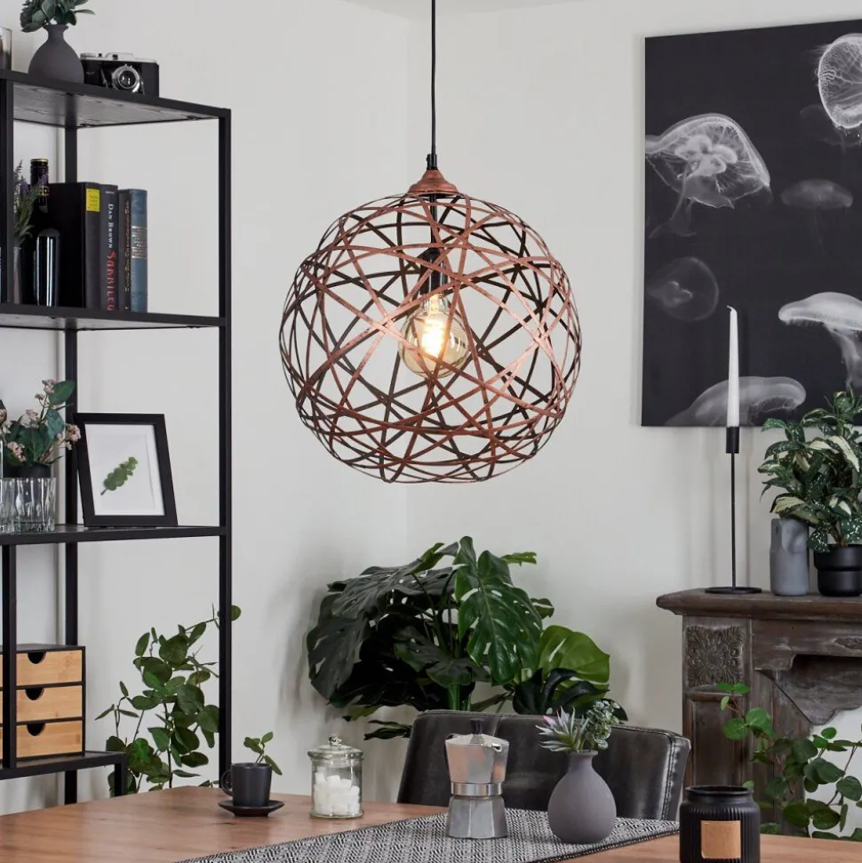 Suspensionkefikon Cuivre, 1 Lumiere
