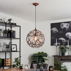 Suspensionkefikon Cuivre, 1 Lumiere