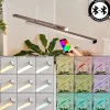 Suspensiontamizat Led Nickel Mat, 2 Lumieres, Changeur De Couleurs