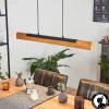 Suspensionteira Led Ecru, Noir, 1 Lumiere