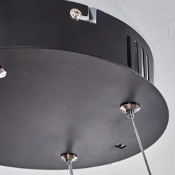Suspensionzibreira Led Noir, 1 Lumiere, Telecommandes